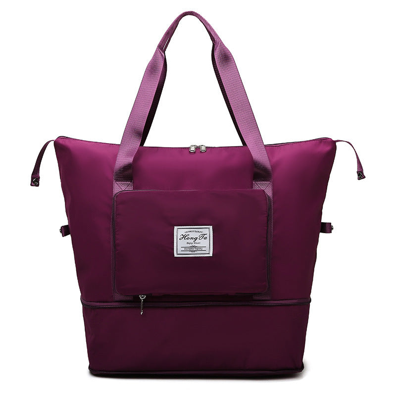 Bolso Viaje Plegable Morado