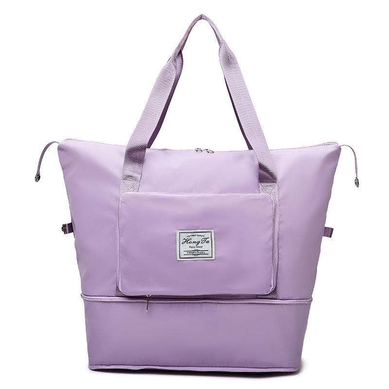 Bolso Viaje Plegable Lila